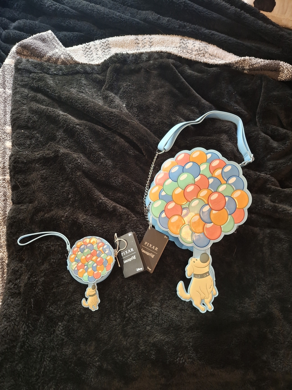 Disney Up Doug Ballon Cross Body And Matching Coin Purse
